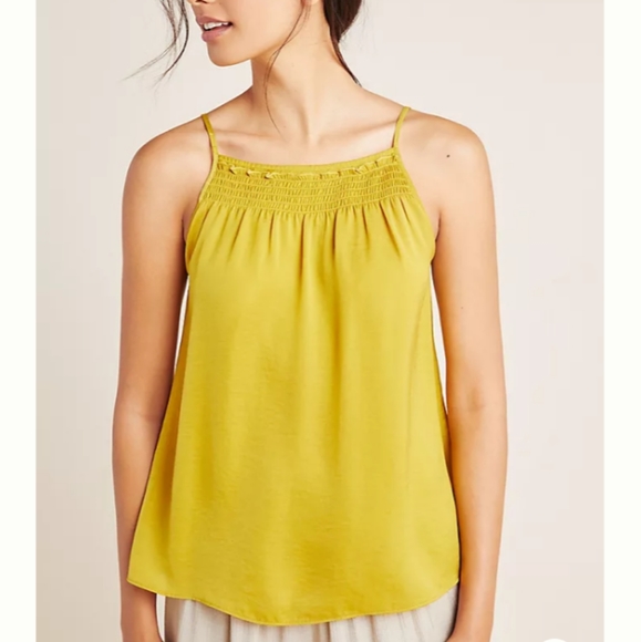 Anthropologie Smocked Tank NWT - Picture 3 of 4